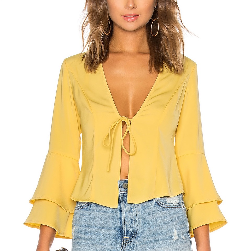 Revolve Superdown Ruffle Top